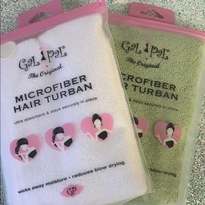 5/$25 Gal Pal Microfiber Hair Turban - pick color